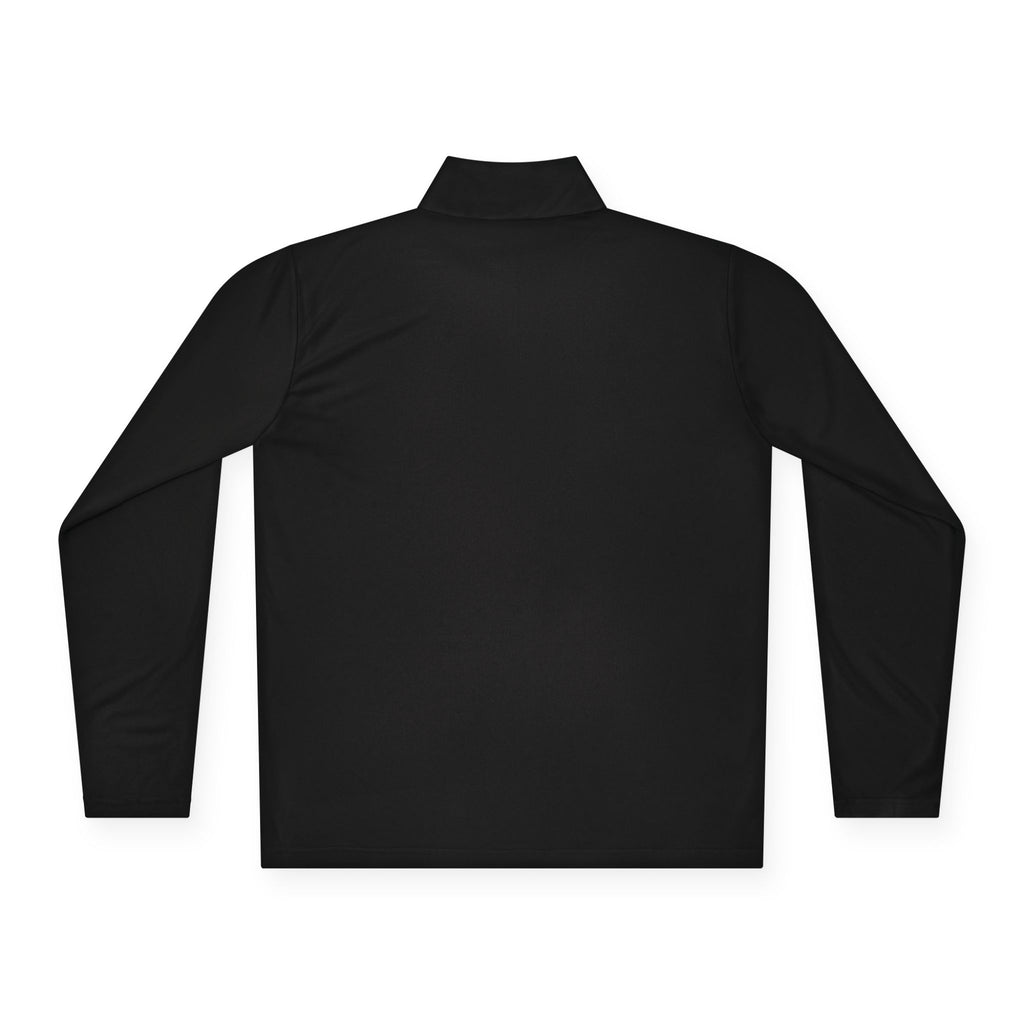 RT Circle Logo Quarter Zip | Minimal Crest Pullover, Embroidered Chest