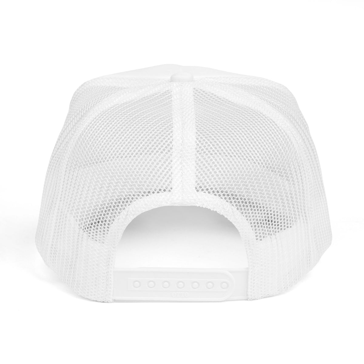 Gold RT Logo Trucker Hat | Metallic Monogram Foam Trucker Hat