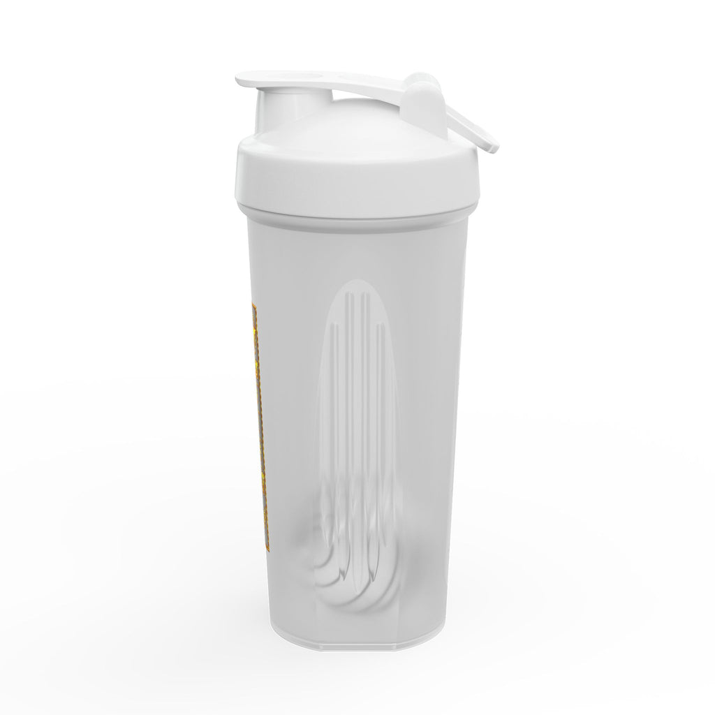 Built to Be the Best Protein Shaker | Gold Emblem Gym Bottle