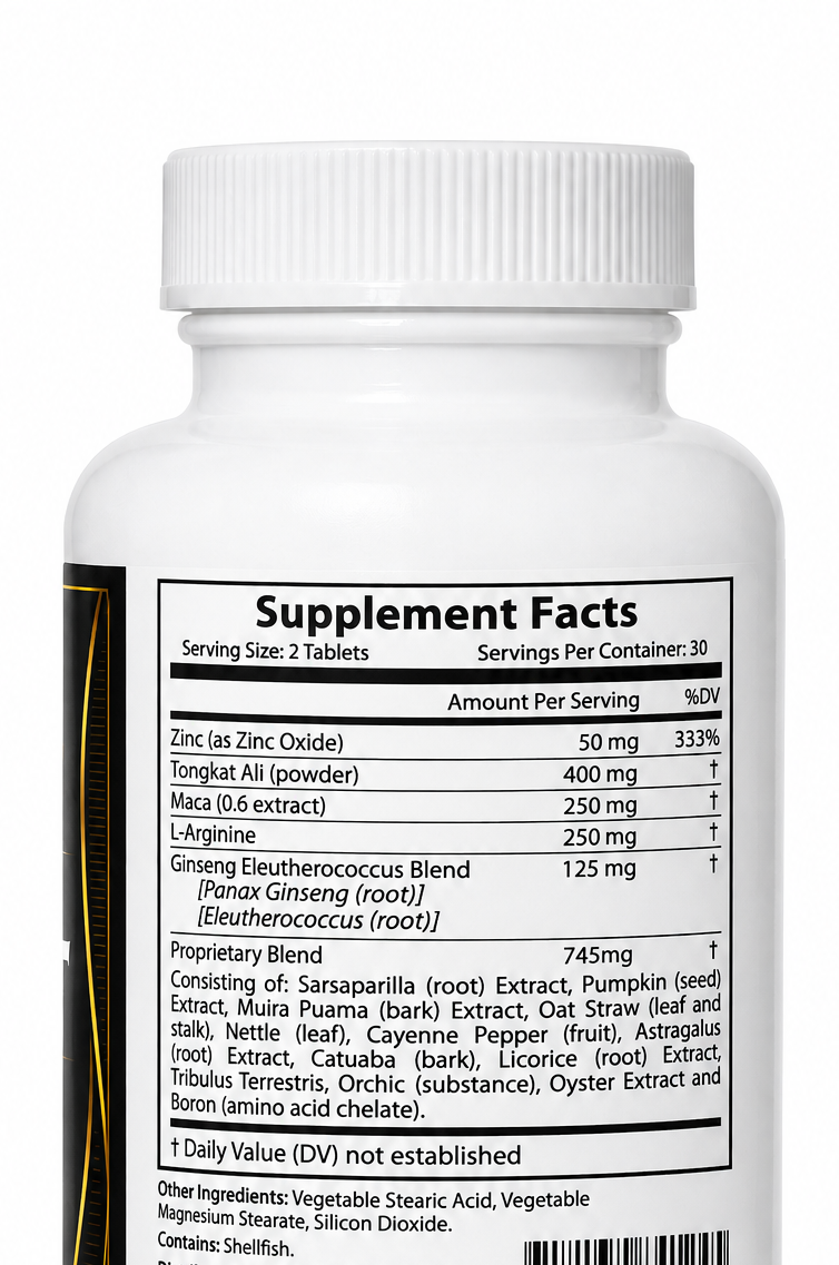 Male Boost – Male Enhancements-Men’s Vitality & Performance Support – 60 Tablets