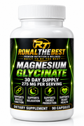 Ronalthebest Magnesium Glycinate 275 mg – 90 Capsules – 30 Day Supply – Dietary Supplement