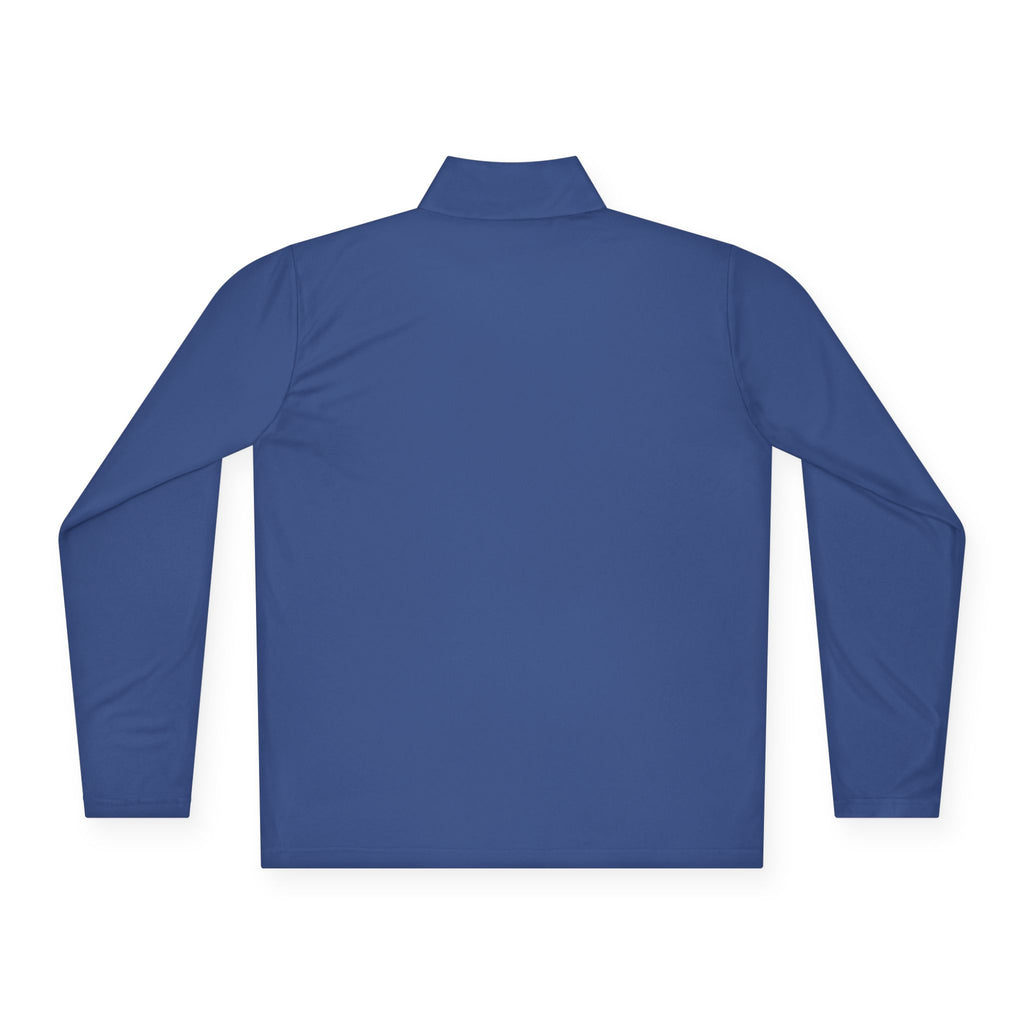 RT Circle Logo Quarter Zip | Minimal Crest Pullover, Embroidered Chest