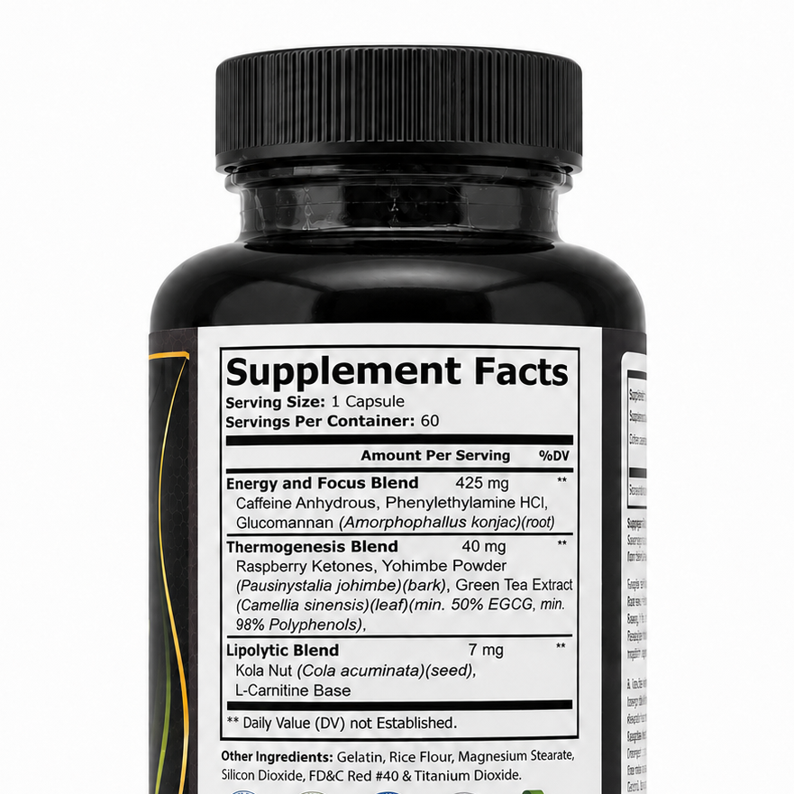 Oxy Burn – Fat Loss & Energy Support – 60 Capsules