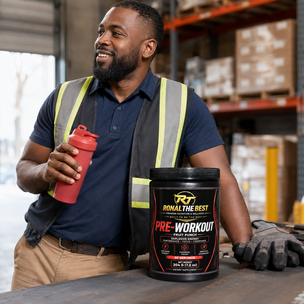 Pre-Workout Fruit Punch – Explosive Energy – 30 Servings