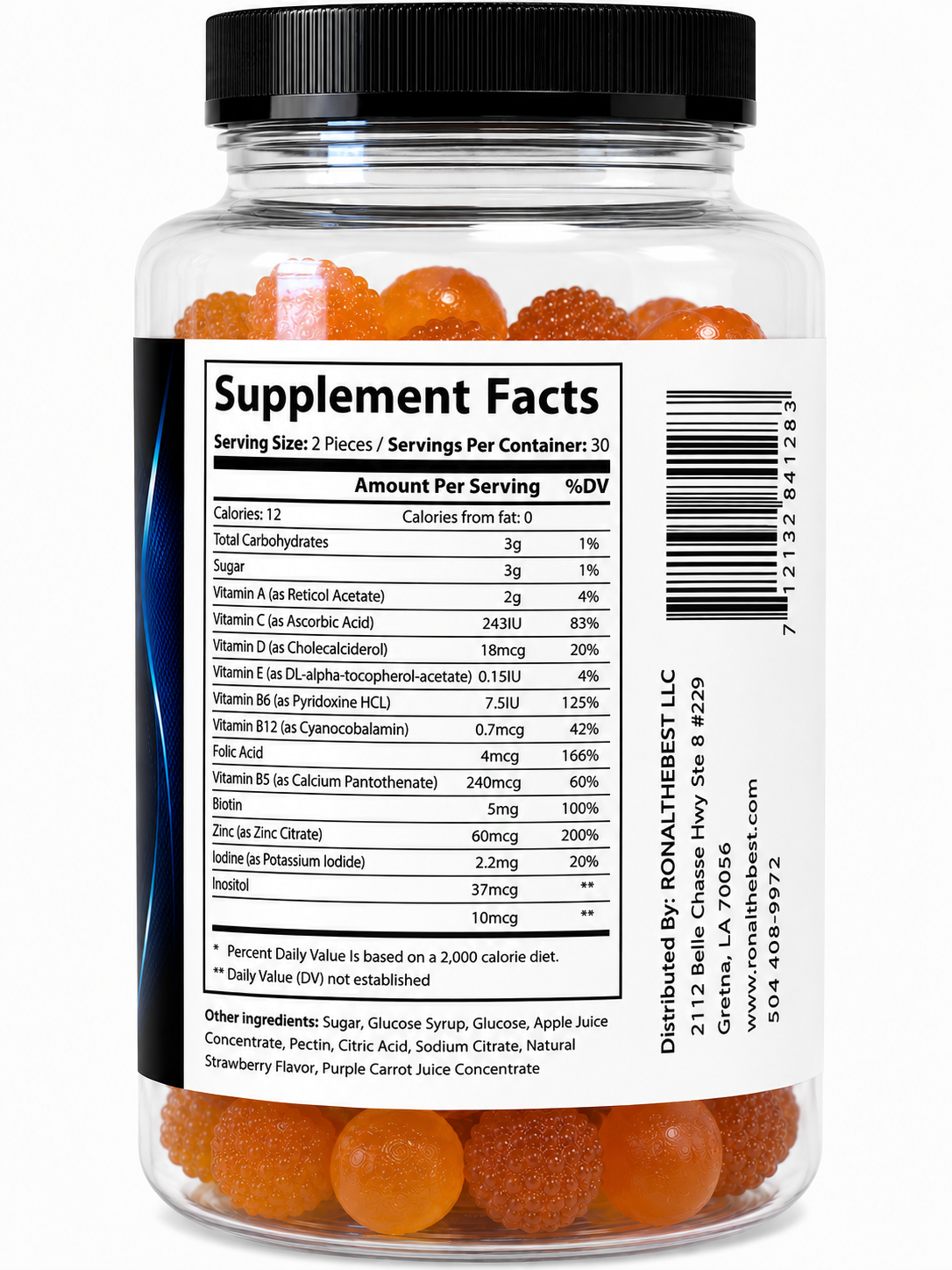 Multivitamin Gummies for Adults – 60 Gummies
