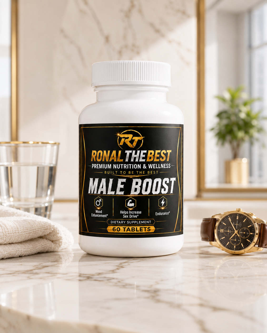 Male Boost – Male Enhancements-Men’s Vitality & Performance Support – 60 Tablets