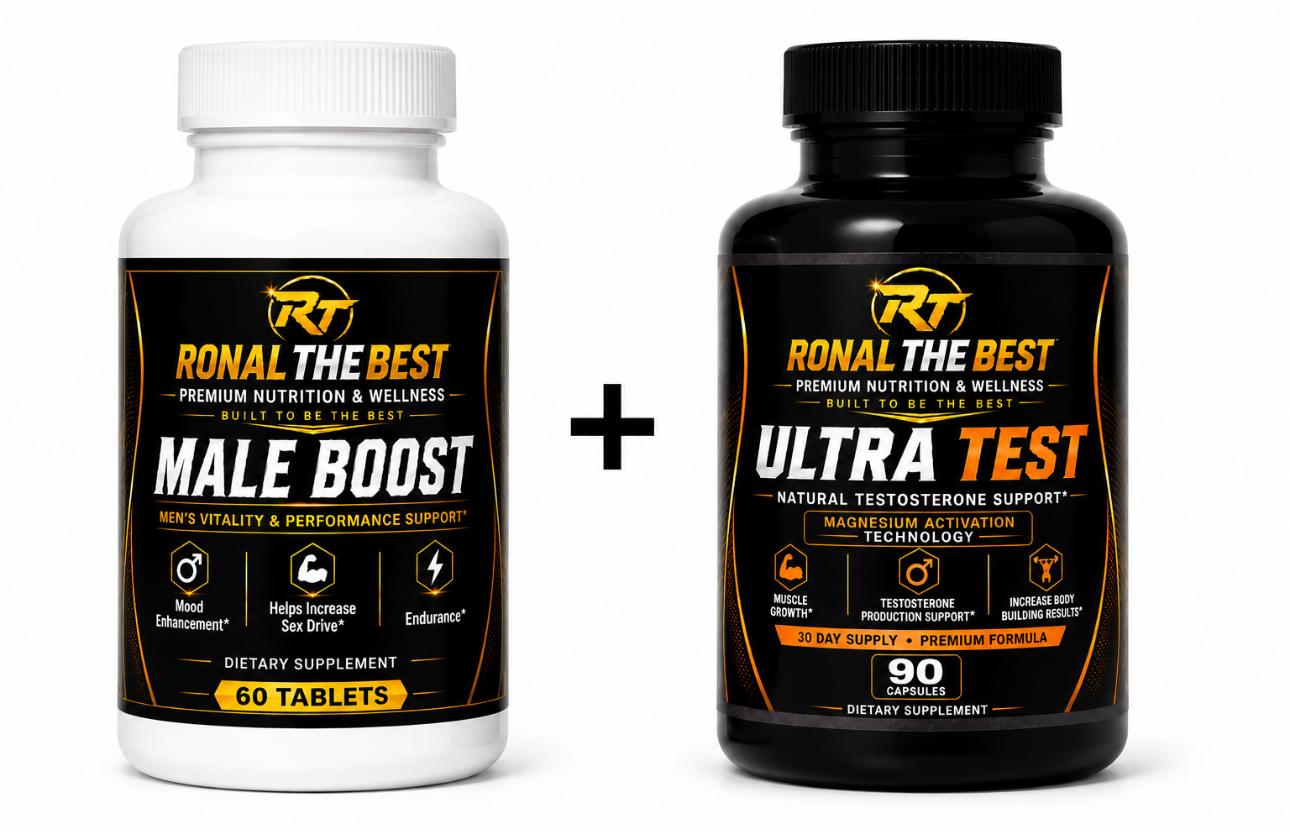 Male Boost + Ultra Test Bundle
